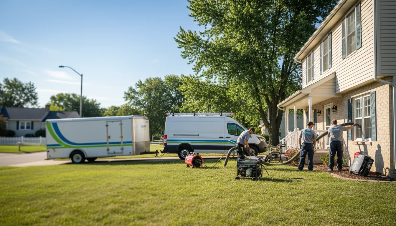 Flooded Basement Restoration And Cleanup With Repair in Granville, IA near me